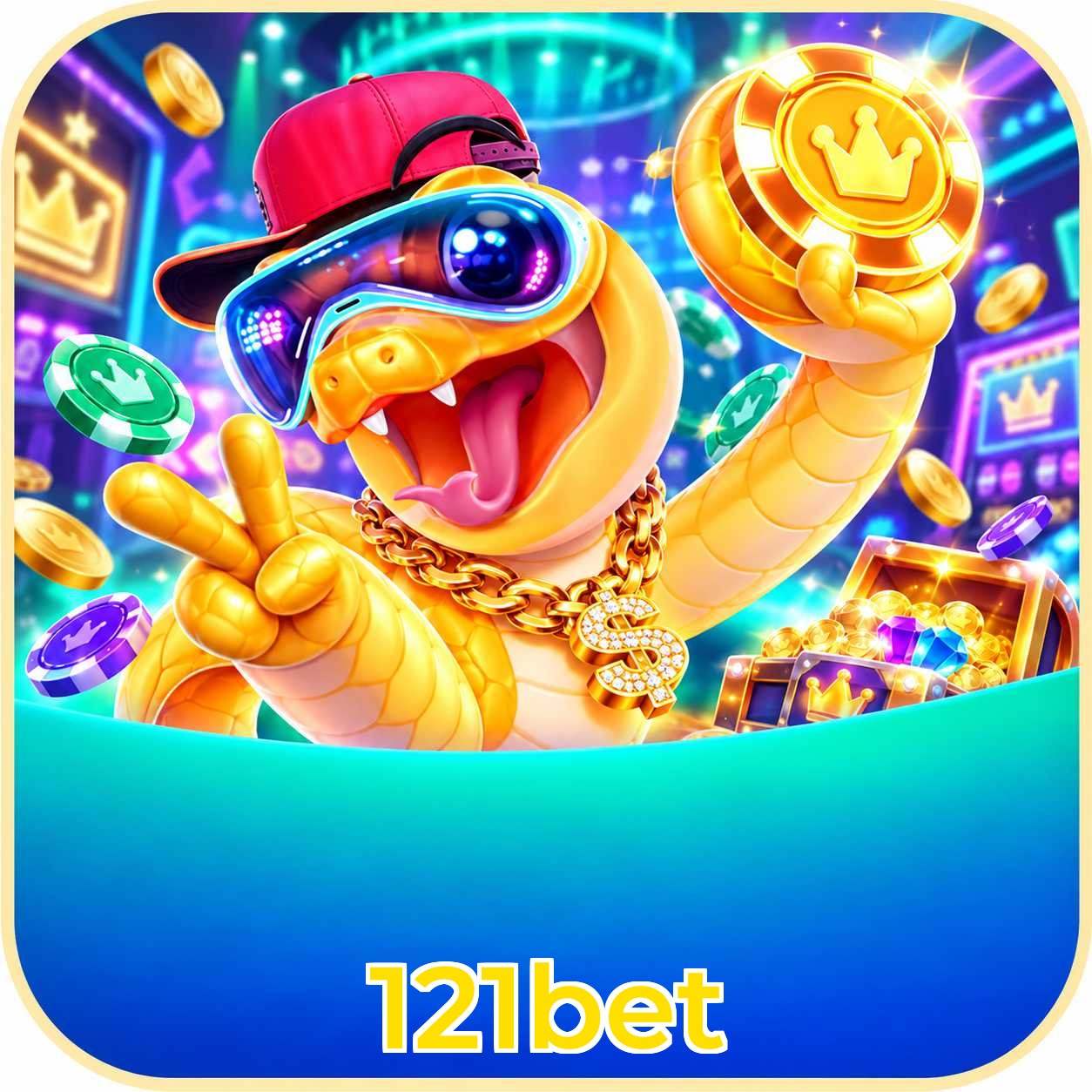 Contedo de jogos no canal Telegram 121bet